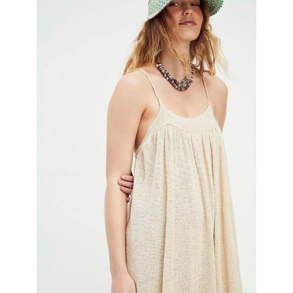 NWT Free People FP Beach Under The Stars Sweater Midi Dress Size Medium - Picture 2 of 8